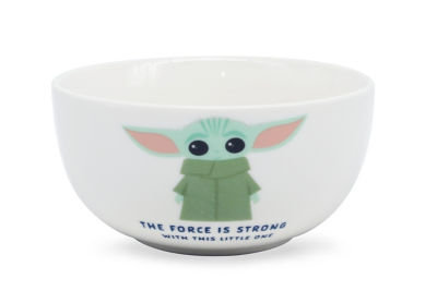 George Home Baby Yoda bowl white 500ml, UK version