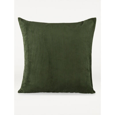 ASDA George Home Green Cord Cushion 50cm x 50cm- Buy online at McGrocer