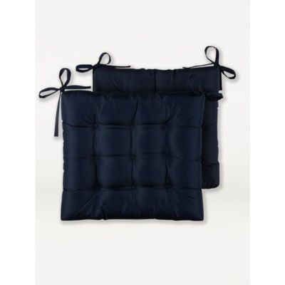 George Home seat pad 40x40cm polyester pair (British brand)