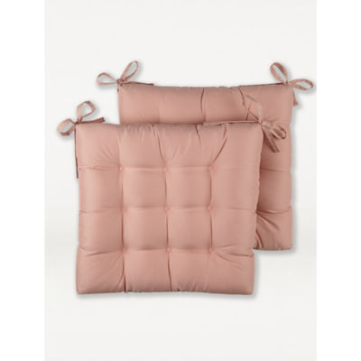 George Home pink seat cushion pad set of 2, UK version