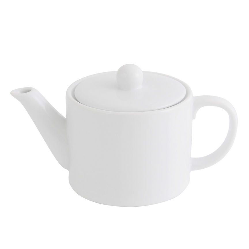 George Home Simply White Teapot GOODS ASDA   