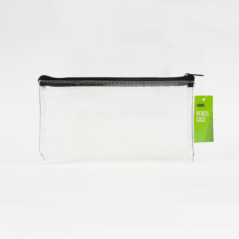 Pen & Gear assorted color pencil case 21x11cm, imported from the UK