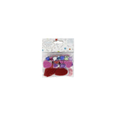 ASDA Craft Pack decorative heart stickers (British brand)