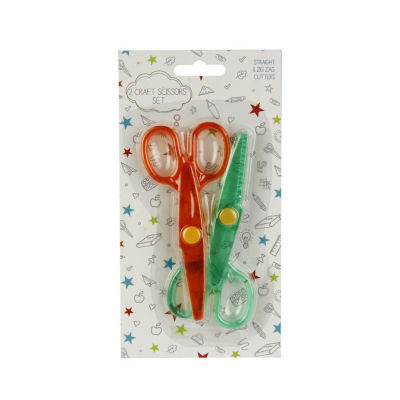 ASDA ASDA Bastelschere-Set mit geraden und Zickzack-Schneiden – online kaufen bei McGrocer