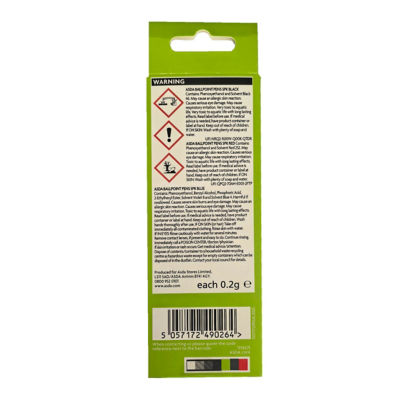 ASDA ballpoint pens assorted colors 5 pack - British product
