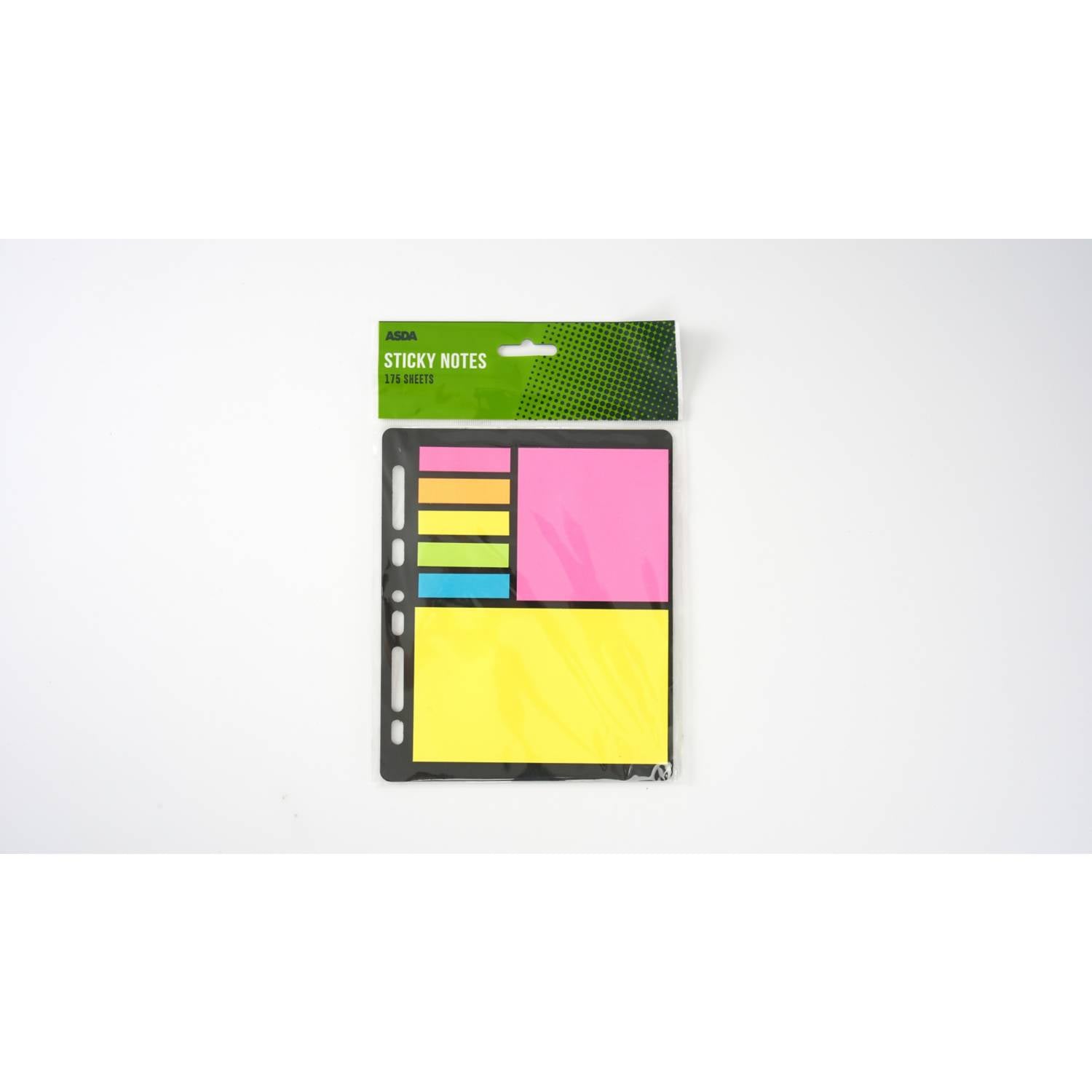 ASDA Bumper Sticky Notes stationery set 175 sheets, imported from the UK