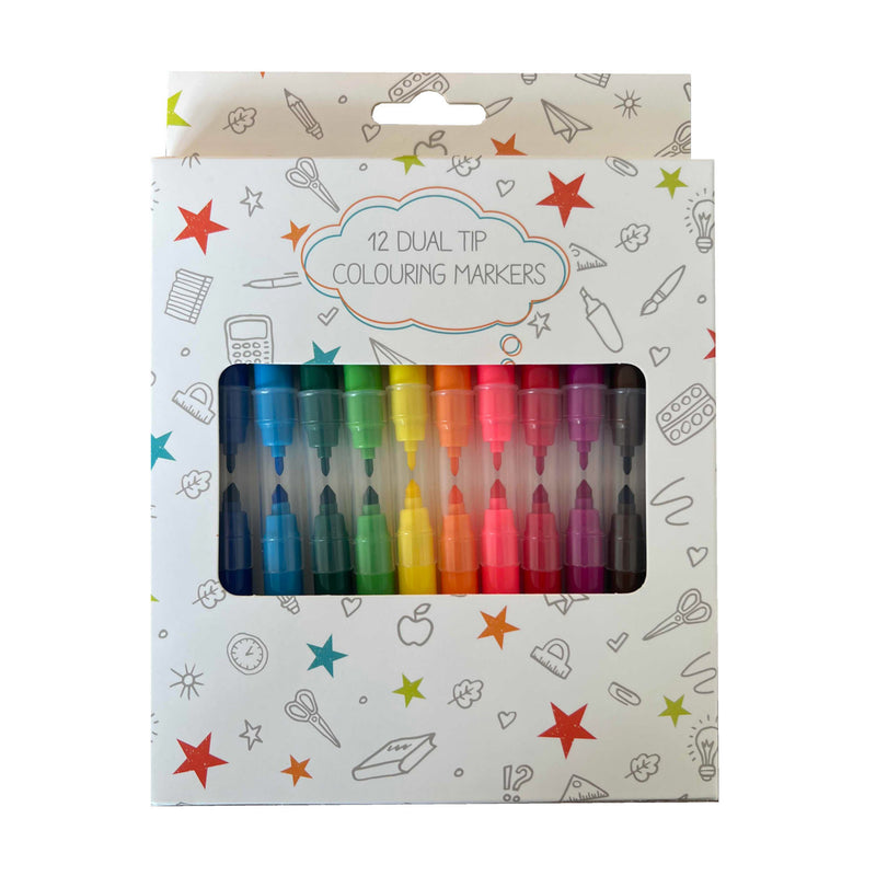 ASDA coloured markers pack of 12 - British product