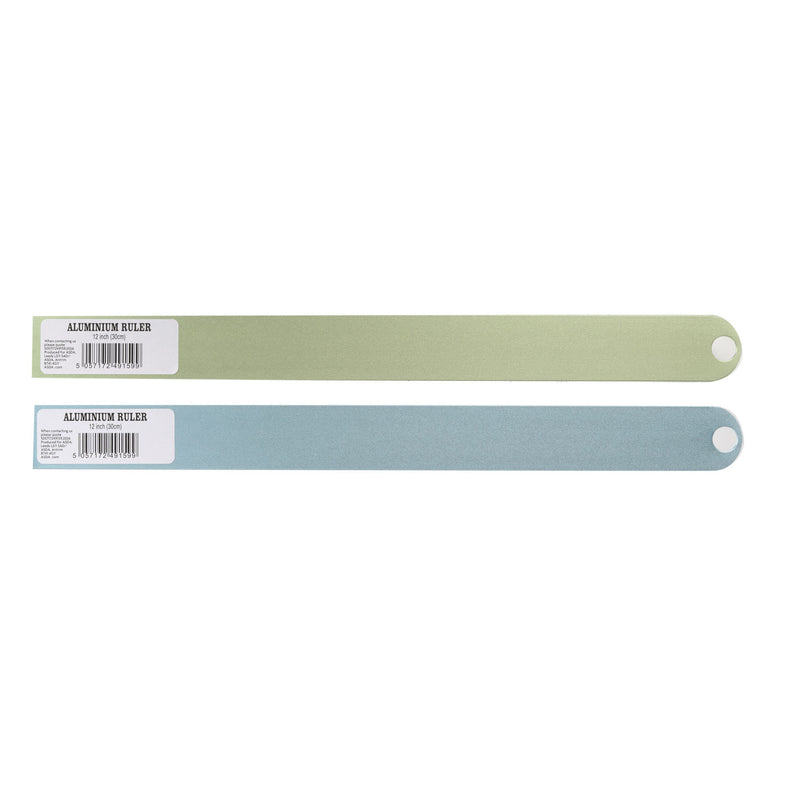 ASDA aluminum ruler assorted colours 30 cm - British product