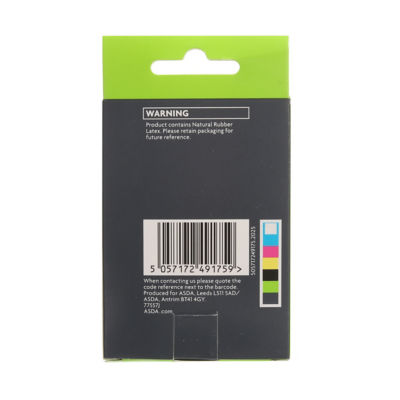 ASDA assorted rubber bands - British product