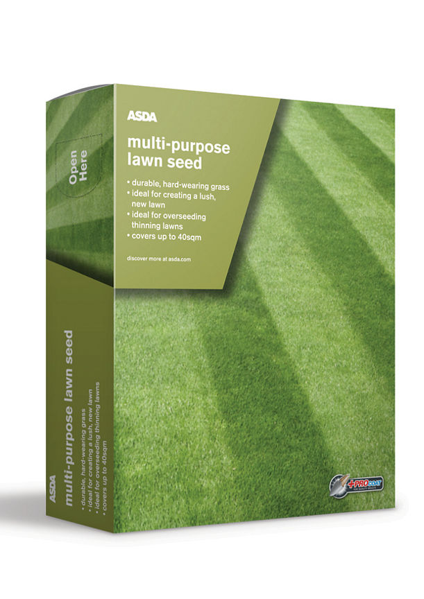 ASDA Multi-Purpose Lawn Seed 1Kg GOODS ASDA   