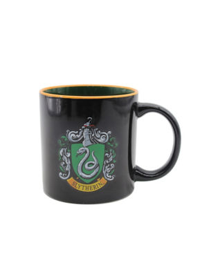 Slytherin mug made of porcelain, UK version