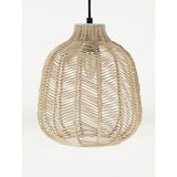 George Home Natural Rattan Wicker Light Shade GOODS ASDA   