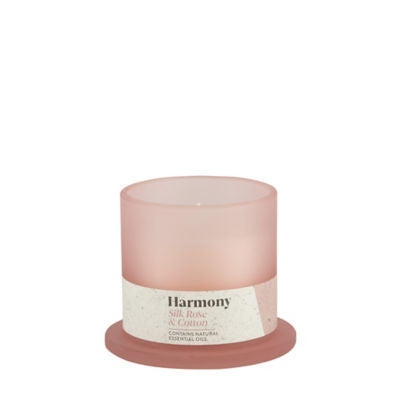 George Home Harmony Silk Rose & Cotton candle 234g, imported from the UK