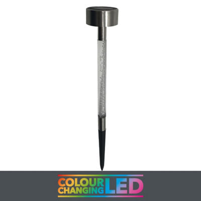 George Home bubble stick light solar powered colour changing 4.5m, imported from the UK