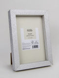 George Home box frame silver glitter 6x4 inch, UK version