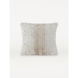 George Home natural faux fur cushion - British product