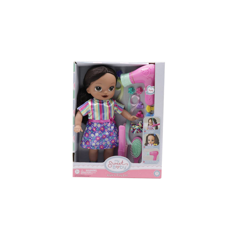 My Sweet Baby Style & Play Doll, imported from the UK