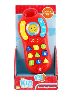 Kid Connection Learning Remote Control interactive toy, UK version