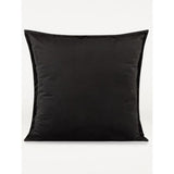 George Home black extra large velvet cushion 58x58cm, imported from the UK