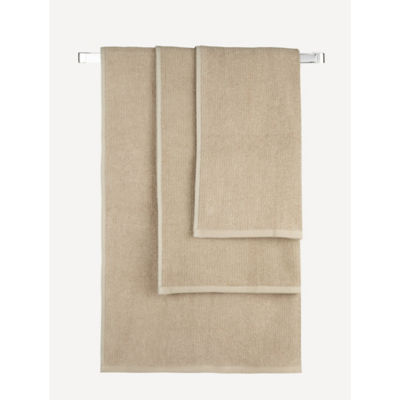 George Home waffle textured natural hand towel small, imported from the UK