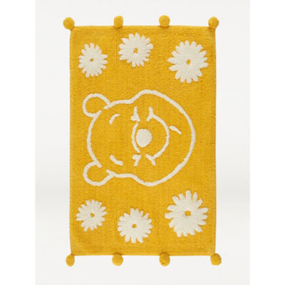 George Home Winnie the Pooh yellow bath mat, UK version