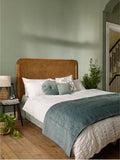 George Home white seersucker duvet set single (British brand)