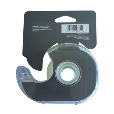 ASDA tape dispenser with clear tape 19mm x 25.4mm - British product