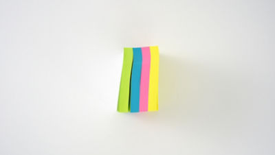ASDA neon sticky notes 400 sheets - British product
