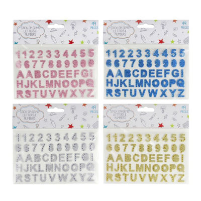 ASDA ASDA Number & Letter Sticker Set- Buy online at McGrocer