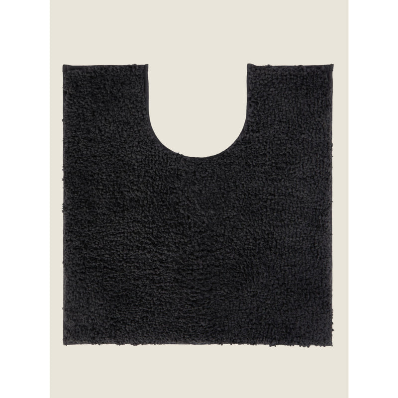 George Home super soft pedestal mat dark grey - British product