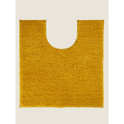 George Home pedestal mat mustard - British product