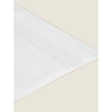George Home medium white Egyptian cotton bath towel, imported from the UK