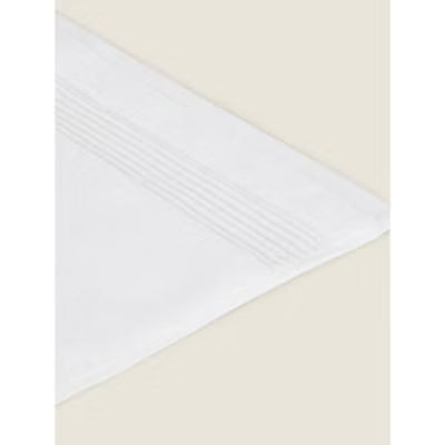George Home large white Egyptian cotton bath sheet, UK version