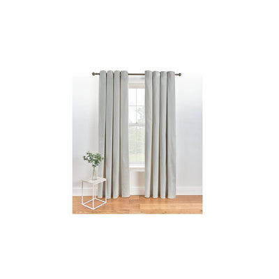 ASDA George Home Lined Eyelet Curtains - Grey- Buy online at McGrocer
