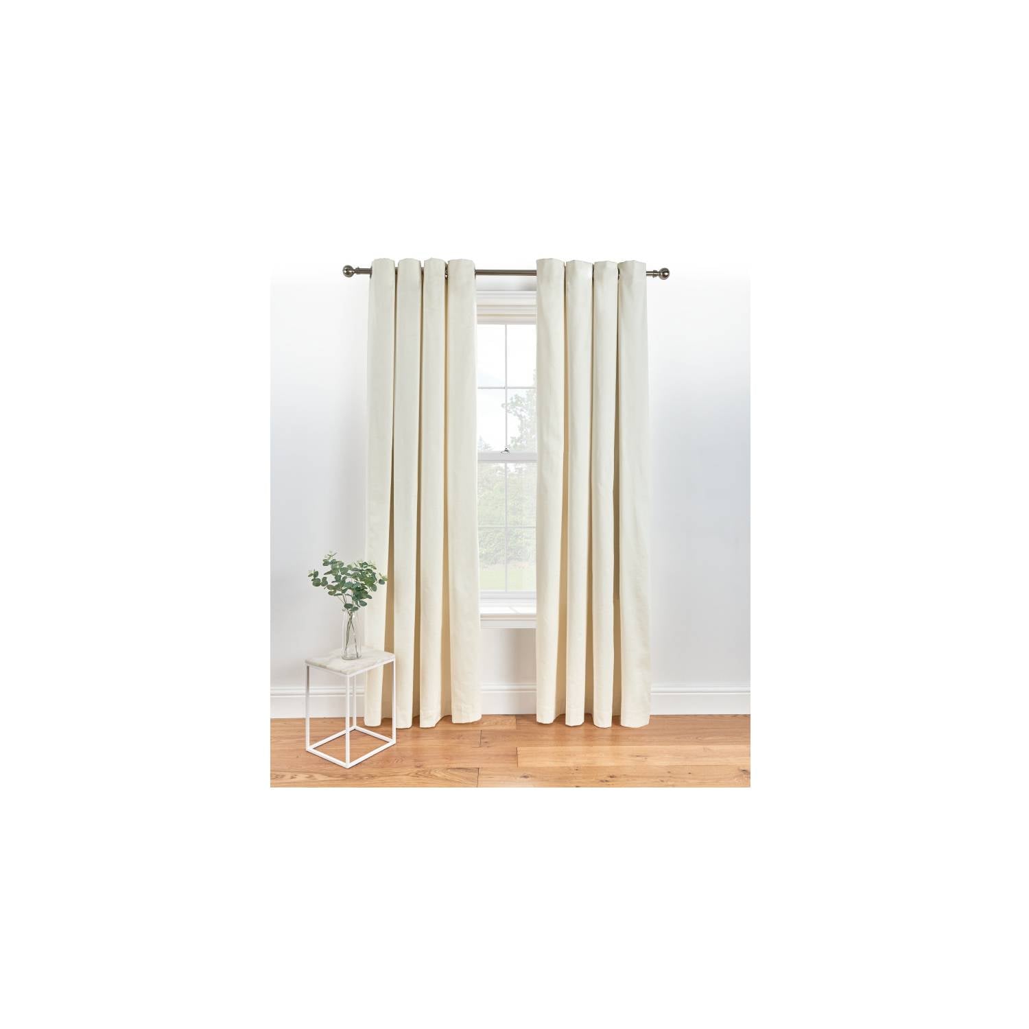 George Home cream eyelet curtains for windows - British product