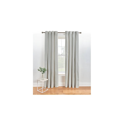 ASDA George Home Lined Eyelet Curtains - Grey- Buy online at McGrocer