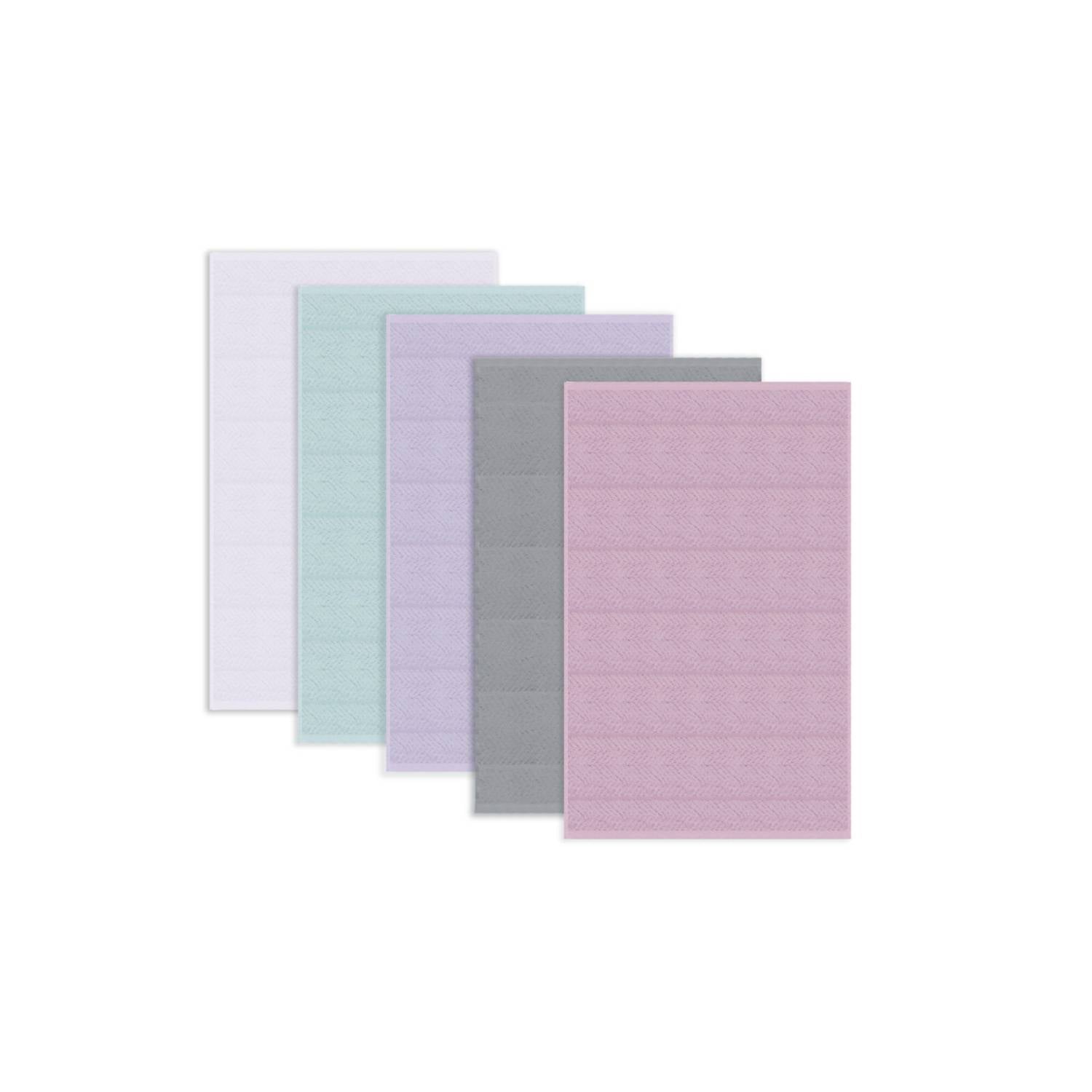 George Home pastel terry tea towels 60x40cm, imported from the UK