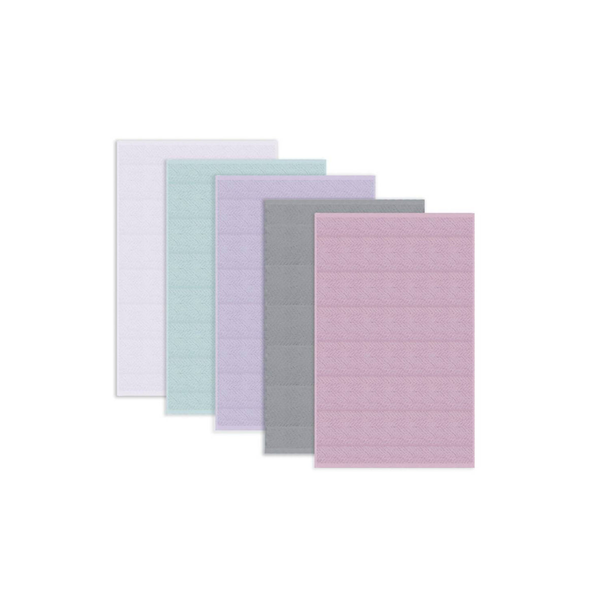 George Home pastel terry tea towels 60x40cm, imported from the UK