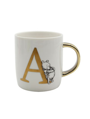 Winnie the Pooh alphabet mug - British product