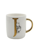 Winnie the Pooh alphabet mug porcelain handwash only - British product