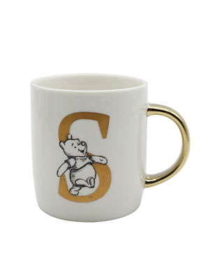 Winnie the Pooh alphabet mug porcelain - British product