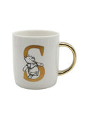 Winnie the Pooh alphabet mug porcelain - British product