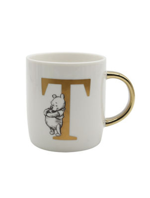 Winnie the Pooh alphabet porcelain mug (British brand)