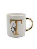 Winnie the Pooh alphabet porcelain mug (British brand)