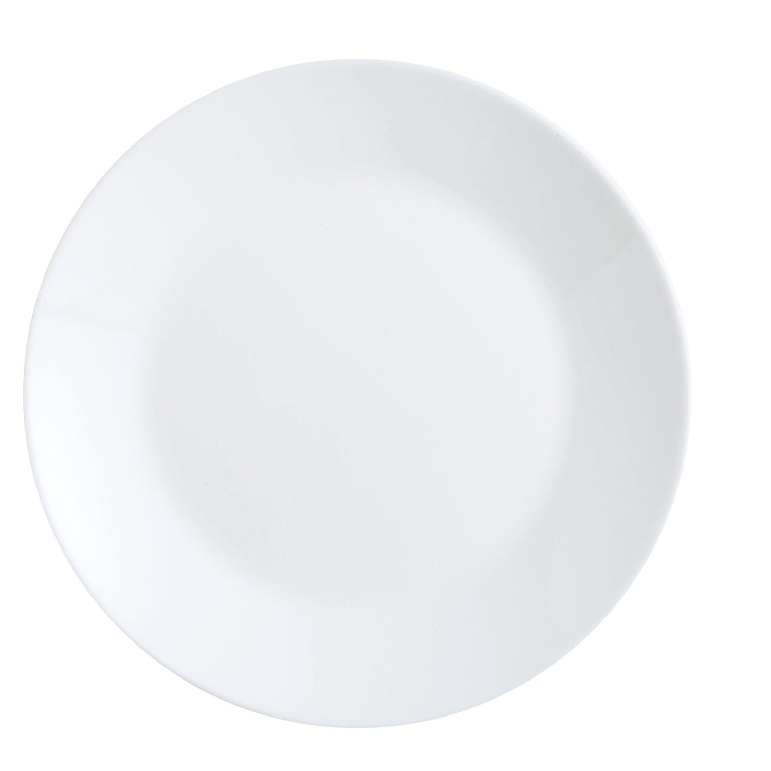 George Home white dinner plate glass dinnerware, UK version