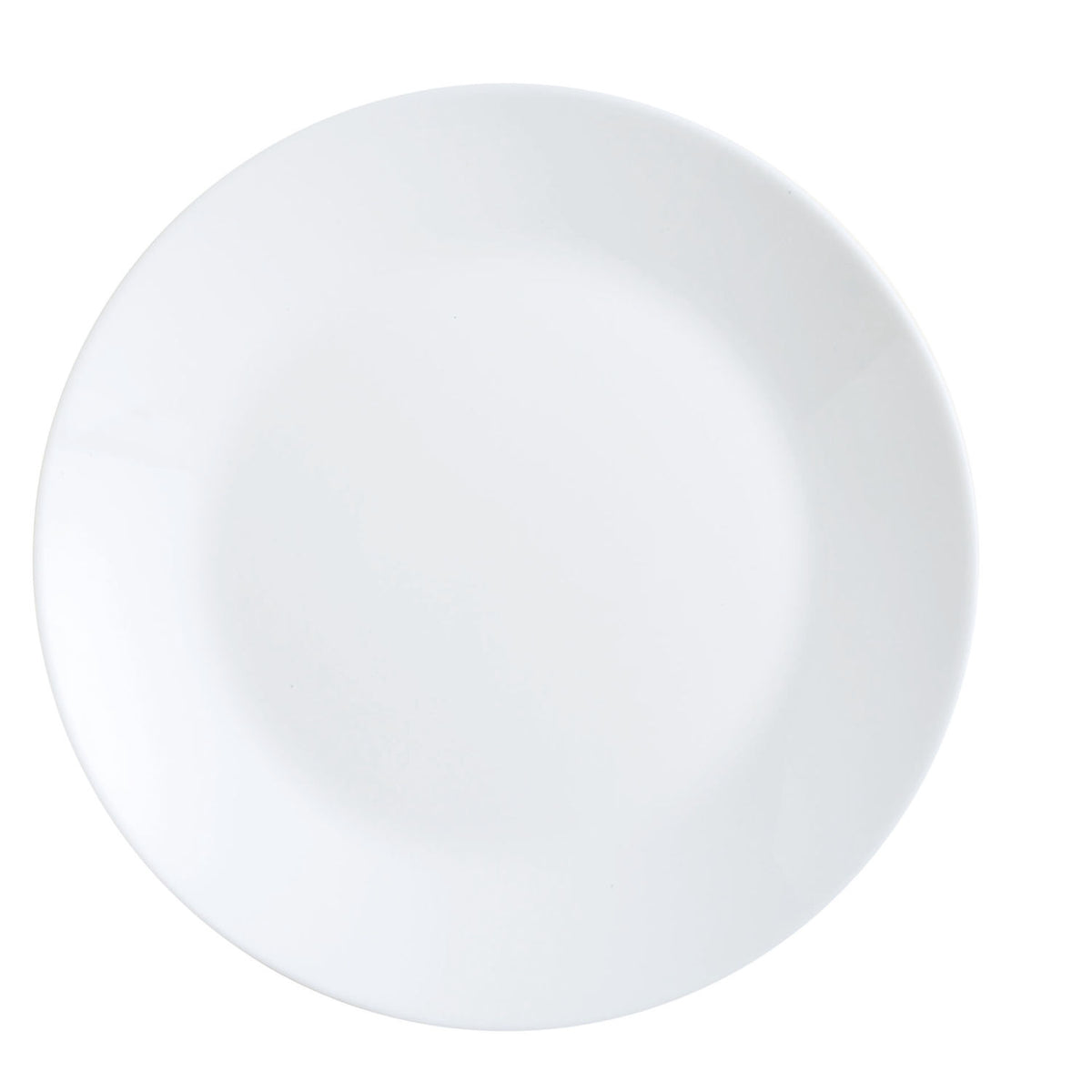 George Home white dinner plate glass dinnerware, UK version