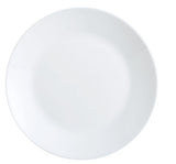 George Home white dinner plate glass dinnerware, UK version