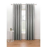 George Home silver shimmer velvet curtains (British brand)