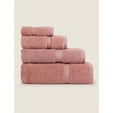 George Home small pink super soft cotton hand towel, imported from the UK