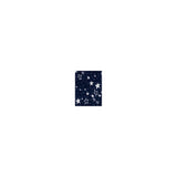 George Home duvet set blue star print teddy fleece single, imported from the UK